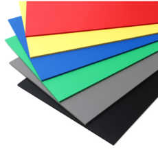 [국산] 컬러 포맥스 검정색 80mm x 600mm, 2개, 3mm