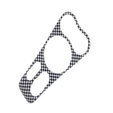 [모터스파이] 미니 호환 쿠퍼 컨트리맨 2세대 도어 내측 스피커 데두리 컬러 디자인 차 커버 몰딩 F60, 스피커테두리-체커