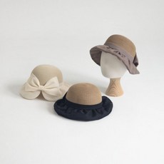 작은모자KC 지사리본썬햇*FREE(52cm)*