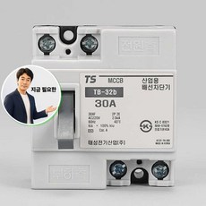 지금 필요한 태성 산업용 2P 30A TB 32b 배선차단기 K31872EA, 본상품