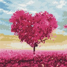 사랑나무 2 (캔버스) 보석십자수 25x25