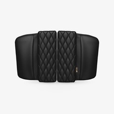 아임반 제네시스 GV80 자동차 양문형 콘솔쿠션 차량용 팔걸이 틈새쿠션, 1개, 모노블랙