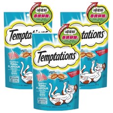 Temptations 喵愛餡 貓點心, 香誘鮮鮪口味, 75g, 3包