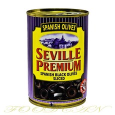 세빌프리미엄 블랙올리브 슬라이스 385g, 1개