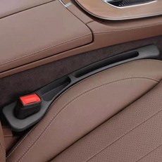 자동차 틈새 수납 홀더 차량 틈새수납함 2P DD-13041, 블랙