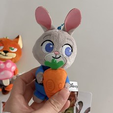 (정품) 소품 주토피아 미니 키체인 가방고리 인형키링