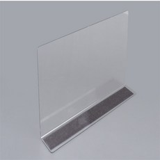 디피용 투명 칸막이 진열대 선반 파티션 25x12cm 1P 자석형, 상세페이지 참조