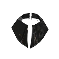 2011-2019 KAWASAKI ZX10R 오토바이 액세서리 고정 날개 Winglet 용 WINGLETKIT, 03 Bright black