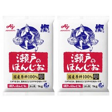 AJINOMOTO 味之素 瀨戶本鹽 粗鹽, 2個, 1kg