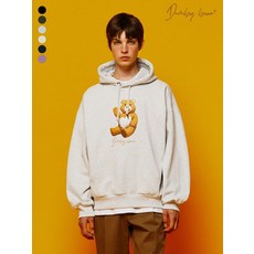 국내매장판 덤비베어유니 BIG DUMBYBEAR HOODIE LBQWCTH362M 126069 스위브