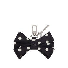 가니 폴카 도트 보우 키링