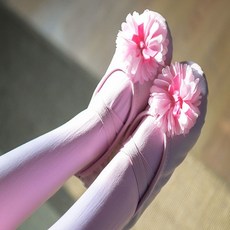 에스와이 여아 유아 이사벨 가죽 발레슈즈