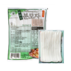혜성식품 다원 떡볶이 일자형 분모자 당면, 3개, 250g