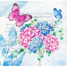 蝶谷巴特 花蝴蝶 餐巾紙/藝術紙, 1個, 22.5x22.5
