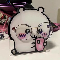 Chiikawa 치이카와 하치와레 우사기 안경 전시 진열대 거치대 스탠드 아크릴 디스플레이 모몽가 SDRFSD745544, 1개
