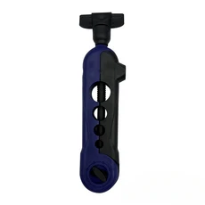 1Pc 휴대 낚시 라인 더 도구 릴 스풀러 기계 스피닝 베이트 캐스팅 잉어, 03 Blue