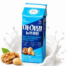 마이밀 뉴프로틴 오리지널 단백질음료.식사대용, 190ml, 8개