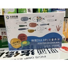 大研生醫 德國DHA 80%兒童魚油 30顆入 正公司貨【美美藥妝】, 1個