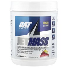 새해 건강을 선물하세요 GAT JetMASS® 빠르게 작용하는 볼륨 강화 크레아틴 시스템 딸기 레모네이드 맛 750g(1.65lb) 특별관리진행, GATJetMASS빠르게작용하는근육증강크레아틴시스템스트, 708g, 1개
