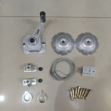 祥禾科技 單桿升降曬衣架 手搖器組 不銹鋼鋼索