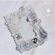 제이포니 데코덴 탑로더 꾸미기 2탄 재료 탑꾸 세트 포토카드 파츠, 21.유리조각, 1개, 혼합색상, 200g