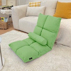 로얄다이아 5단 각도조절 접이식 좌식의자 8칸, 8칸 - 박하민트, 1개