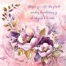 TS 花草0104-蝶谷巴特餐巾紙/藝術紙 Decoupage napkins，精美花草圖案，環保水性油墨，適用於餐桌裝飾與拼貼藝術, 1個, 22.5x22.5