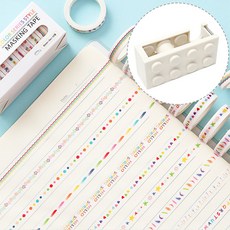 다꾸 종이 테이프 커터기 세트, 화이트