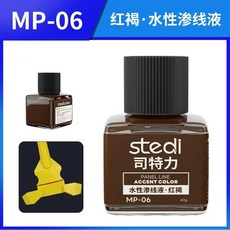 스테디 패널 라인 모델 빌딩용 형광 페인트 잉크 액센트 컬러 취미, 1개, 1L, 15. MP06