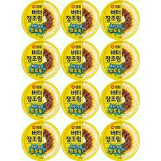 샘표 버터장조림 90g 캠핑 반찬캔, 12개