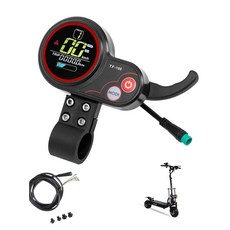 Jfentrwa TF-100 5PIN 36V-60V 전동 스쿠터 스로틀 컨트롤러 - Kugoo/Kaabo/Dualtron/VSETT 플러그 앤 플레이 설치용 다기능 방수 LC, Jfentrwa TF-100 5PIN 36V-60V E, 1