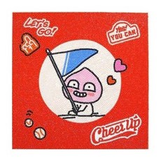 DIY 카카오 보석십자수 화이팅시리즈 25x25, 1개