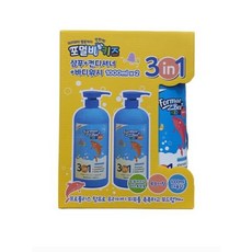 포멀비 키즈 3in1 워시 1000ml x 2입 e, 2개, 1L