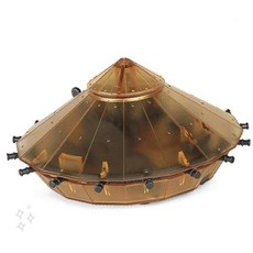 기계 과학 발명가 키트 조립 교육 완구 모형 방어 차량 전투 장치 목재 르네상스, 1개