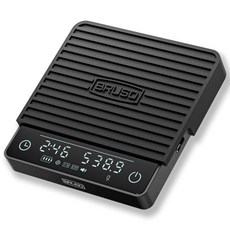 브루소 에쏘 프로 커피저울, 블랙, 1개, 블랙