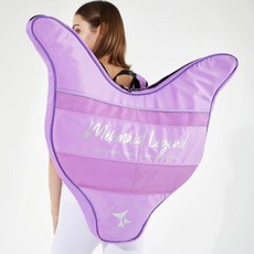 가방 프리다이빙 핀가방 머메이드 핀백 방수 스팽글 퍼플