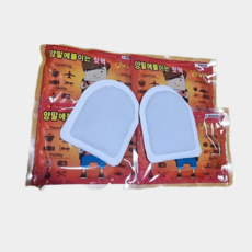 붙이는 발난로 발바닥 핫팩, 10개