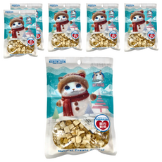 歐姆貓 海陸原肉凍乾粒 雞肉鮭魚 貓零食, 25g, 6包