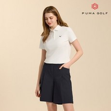 푸마골프 밴딩 스판 반바지 여성 3컬러 택1, 네이비