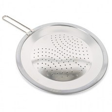 후라이팬 뚜껑 덮개 식세기가능 기름튐방지 프라이팬 궁중팬 기름방지판 스텐, 1개, 30cm