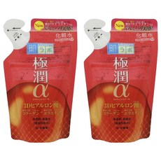 하다라보 고쿠준 알파 화장수 리필용, 2개, 170ml