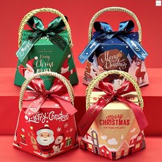 성탄 간식 포장 작은 답례품포장박스 미니 랜덤 1개