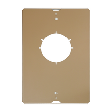 원스위크라이프 캠핑 IGT 테이블 알루미늄 상판 버너 플레이트 1.0 유닛, 1개, 베이지