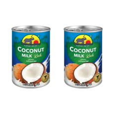 엘리펀트앤썬 태국 저당 코코넛밀크(코코넛추출물 85%), 2개, 400ml