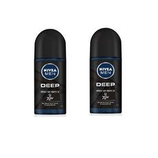니베아 롤온 맨 딥 데오드란트 MAN DEEP 40ML, 2개