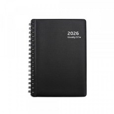 양지사 2026 유즈어리25Tw 다이어리, 1개, 블랙