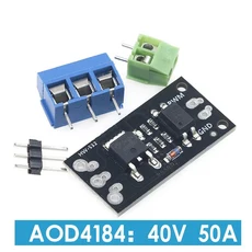 FR120N LR7843 AOD4184 D4184 절연 MOSFET MOS 튜브 FET 모듈 교체 릴레이 100V 9.4A 30V 161A 40V 50A 보, 1개, 기타, 03 D4184