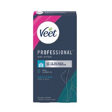 VEET 비트 제모테이프 20매 1팩 바디 왁스스트립 셀프 왁싱테잎 팔 다리 비키니 프랑스제조, 1개