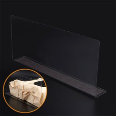 굿플레이스 투명 칸막이 28x12cm 1P 자석형 다용도칸막이