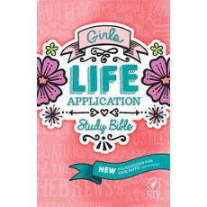 (영문도서) Girls Life Application Study Bible-NLT Hardcover, Tyndale House Publishers, English, 9781414397818